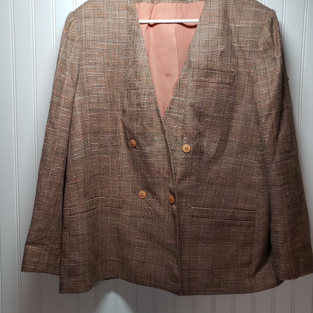 42 W Schrader Sport 2pc Skirt Suit Set